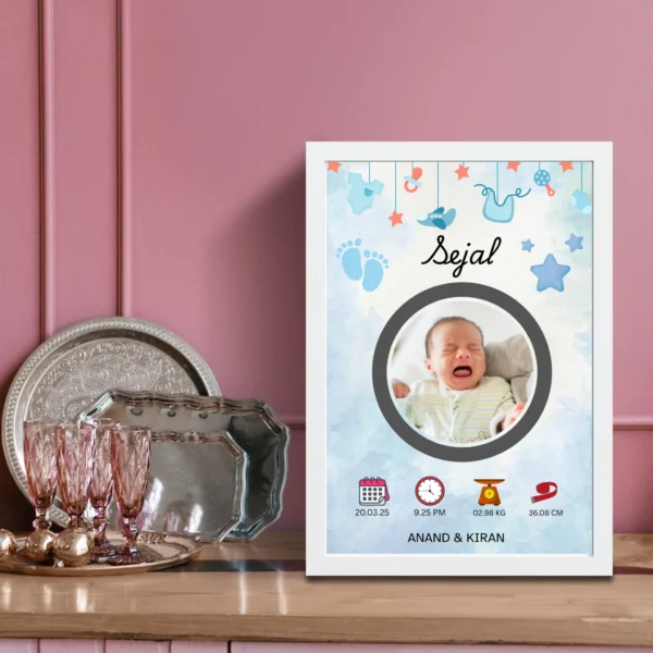Baby Born Detail on Frame