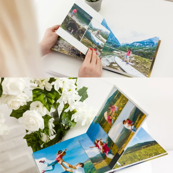 Photo Album – Glossy Prints with Sparkle Cover