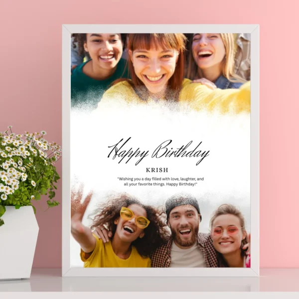 Birthday Photo Frame for Gifting