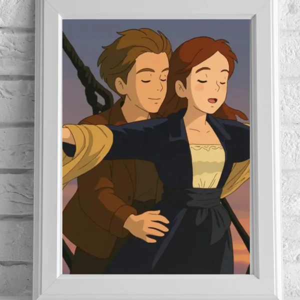 Ghibli Arts Photo Frame